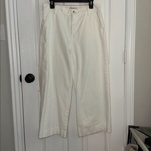 Tommy Hilfiger White Barrel Leg Jeans
